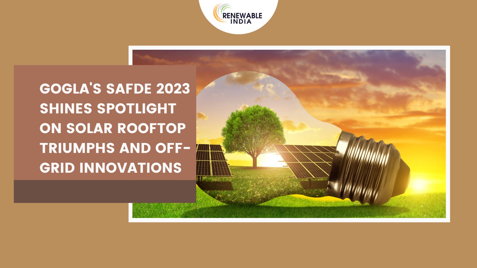 Ministry of New and Renewable Energy Supports SAFDE Event Showcasing Solar Rooftop Success