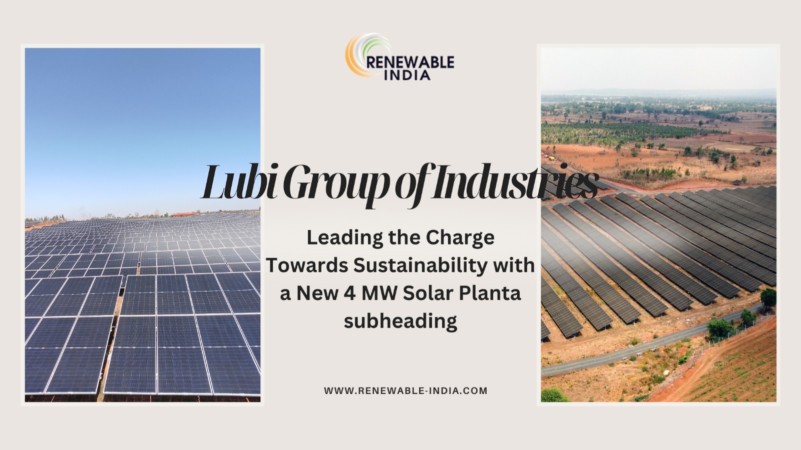 Solar energy